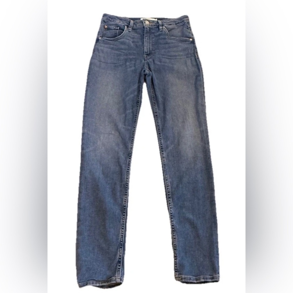 Hudson Collin Skinny Jeans Size 29 Medium Wash Stretch Flap Pocket